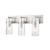 Z-Lite Fontaine 3 Light 24" Wide Bathroom Vanity Light Brushed Nickel