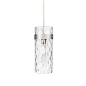 Z-Lite Fontaine 7" Wide Mini Pendant Brushed Nickel