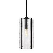 Z-Lite Alverton 8" Wide Mini Pendant Matte Black