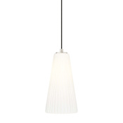 Z-Lite Farrell 8" Wide Suspension Mini Pendant Brushed Nickel