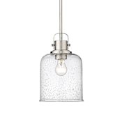 Z-Lite Kinsley 8" Wide Mini Pendant Brushed Nickel