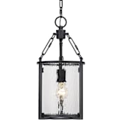 Z-Lite Barrington 9" Wide Pendant Matte Black