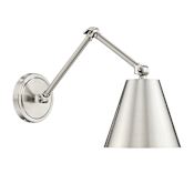 Z-Lite Regent 8" Tall Wall Sconce Brushed Nickel