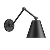 Z-Lite Regent 8" Tall Wall Sconce Matte Black