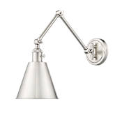 Z-Lite Gayson 8" Tall Wall Sconce Brushed Nickel