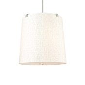 Z-Lite Weston 6 Light 24" Wide Pendant Brushed Nickel