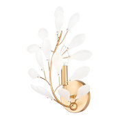 Z-Lite Claudine 16" Tall Wall Sconce Modern Gold