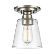 Z-Lite Annora 7" Wide Semi-Flush Ceiling Fixture Brushed Nickel