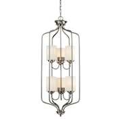 Z-Lite Cardinal 6 Light Pendant Brushed Nickel