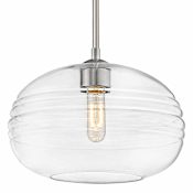Z-Lite Harmony 14" Wide Pendant Brushed Nickel