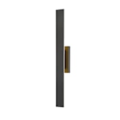 Z-Lite Stylet 36" Tall Marine Grade Outdoor Wall Sconce with Shade Sand Black