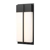 Z-Lite Nyx 18" Tall Marine Grade Outdoor Wall Sconce Black