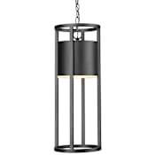 Z-Lite Luca 10" Wide LED Mini Pendant Black