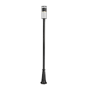 Z-Lite Luca 116" Tall LED Post Light Black