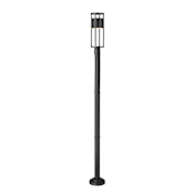 Z-Lite Luca 96" Tall LED Post Light Black