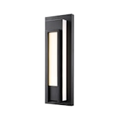 Z-Lite Keaton 21" Tall Marine Grade LED Wall Sconce Black