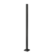 Z-Lite 96" Concrete Mounted Outdoor Post Black
