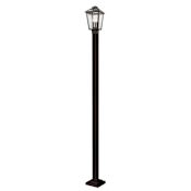 Z-Lite Bayland 3 Light Outdoor Post Light - Post Included Oil Rubbed Bronze