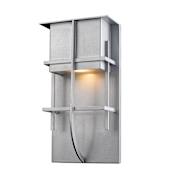 Z-Lite Stillwater 15" Tall LED ADA Compliant Wall Sconce - 2700K Silver