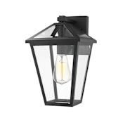 Z-Lite Talbot 13" Tall Marine Grade Outdoor Wall Sconce Black