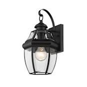 Z-Lite Westover 14" Tall Outdoor Wall Sconce Black