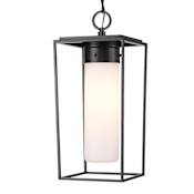 Z-Lite Sheridan 10" Wide Outdoor Mini Pendant Black