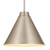 Z-Lite Eaton 18" Wide Pendant Brushed Nickel