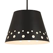 Z-Lite Katie 18" Wide Pendant Matte Black