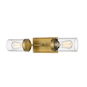 Z-Lite Calliope 21" Wide 2 Light Bathroom Vanity Light Foundry Brass