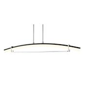 Z-Lite Arc 44" Wide LED Linear Chandelier Chrome