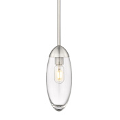 Z-Lite Arden 5" Wide Mini Pendant Brushed Nickel