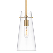 Z-Lite Kira 7" Wide Mini Pendant Modern Gold