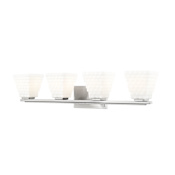 Z-Lite Annalise 4 Light 7" Wide Vanity Light Brushed Nickel