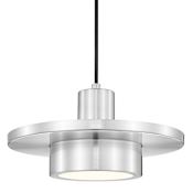 Z-Lite Ludo 12" Wide LED Pendant Brushed Nickel