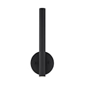 Z-Lite Forest 2 Light 14" Tall Integrated LED Bathroom Sconce Matte Black