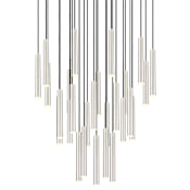 Z-Lite Forest 36" Wide Chandelier Brushed Nickel