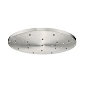 Z-Lite Canopy 36" Wide with 27 Ports Brushed Nickel
