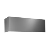 Zephyr 12 Inch Duct Cover for AK7536ASX Range Hoods from the Tempest II Series Stainless Steel