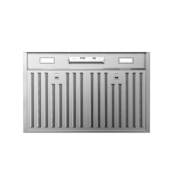 Zephyr Monsoon Mini 150 - 300 CFM 30 Inch Wide Insert Range Hood with LumiLight LED Lighting Stainless Steel