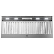 Zephyr Monsoon Connect 200 - 700 CFM 48 Inch Wide Insert Range Hood with LumiLight LED Lighting Stainless Steel