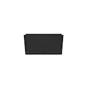 Zephyr Apex 36 Inch Wide Wall Mounted Range Hood with Tri Level Lighting Matte Black