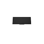 Zephyr Mesa 36 Inch Wide Wall Mounted Range Hood with Tri Level Lighting Matte Black
