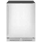 Zephyr Presrv 24 Inch Wide 112 Can Capacity Energy Star Rated Beverage Center with Active Cooling Technology Stainless Steel