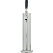 Zephyr Presrv Kegerator Single Tap Kit with CO2 Tank Stainless Steel