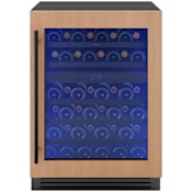Zephyr Presrv 24 Inch Wide 45 Bottle Capacity Panel Ready Built-In / Free Standing Wine Cooler Panel Ready