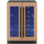 Zephyr Presrv 24 Inch Wide 42 Bottle Capacity Panel Ready Built-In / Free Standing Wine Cooler Panel Ready