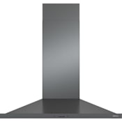 Zephyr Anzio 290 - 600 CFM 36 Inch Wide Wall Mounted Range Hood with LumiLight LED Lighting Black Stainless Steel