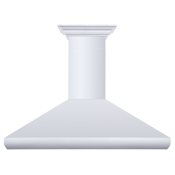 ZLINE 260 - 500 CFM 48 Inch Wide Wall Mounted Range Hood with LED Lights and Baffle Filters Stainless Steel