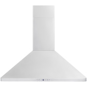 ZLINE 120 - 400 CFM 30 Inch Wide Wall Mounted Range Hood with LED Lights and Convertible Ventilation Stainless Steel
