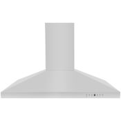 ZLINE 120 - 400 CFM 48 Inch Wide Island Range Hood with 4 Speeds and Convertible Ventilation Stainless Steel